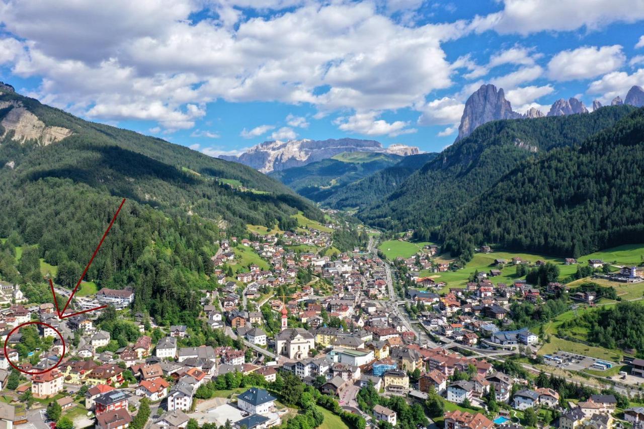Appartchalet La Rondula Ortisei Bagian luar foto